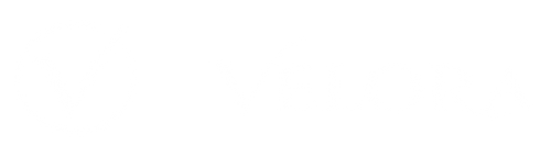 VELORA Logo horizontal weiß